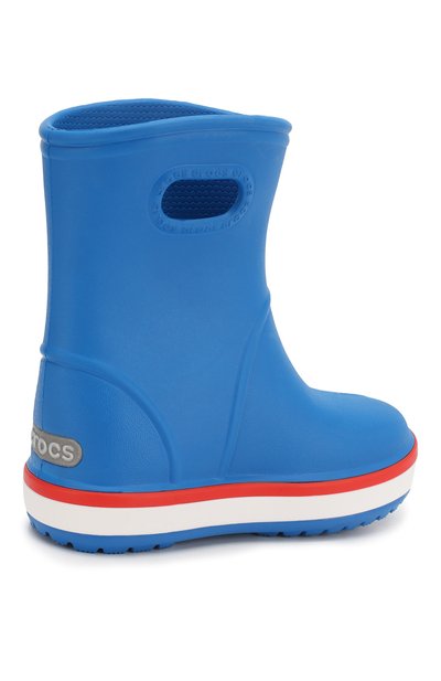 Резиновые сапоги CROCS синего цвета по цене 2900 руб., арт. 205827-4KD, фото 3 Резиновые сапоги CROCS, арт. 205827-4KD, фото 3