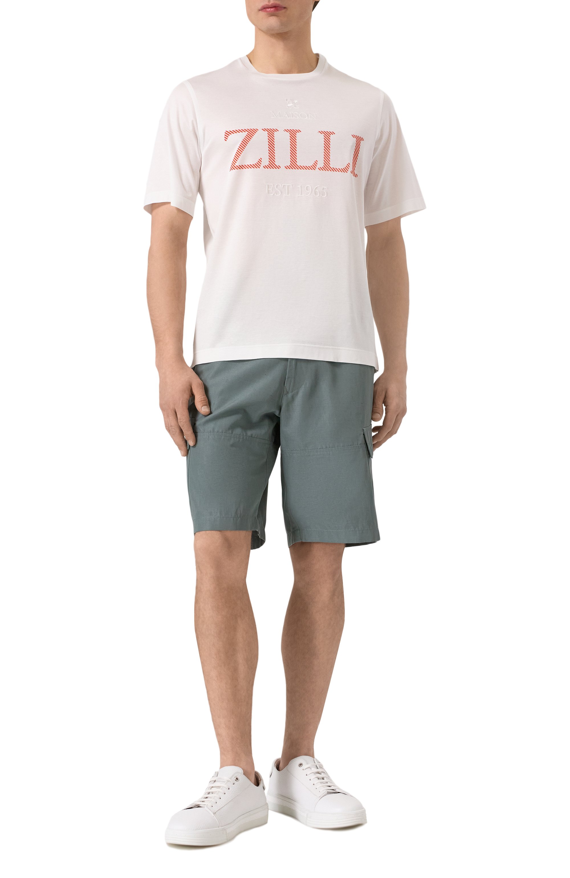 Шорты из хлопка и льна ZILLI, арт. CPPTA9M076192002U, фото 2