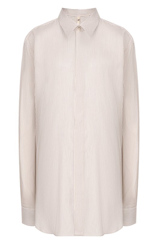 Шелковая рубашка Petar Petrov S26TB10 Кремовый S26TB10