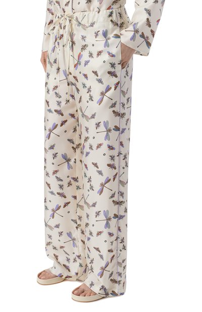 Шелковые брюки GUCCI, арт. 852924/ZAUK3, фото 3