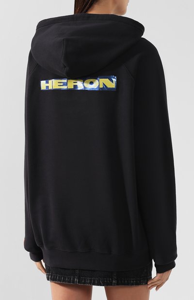 Хлопковое худи HERON PRESTON, арт. HWBB005E198080050488, фото 4