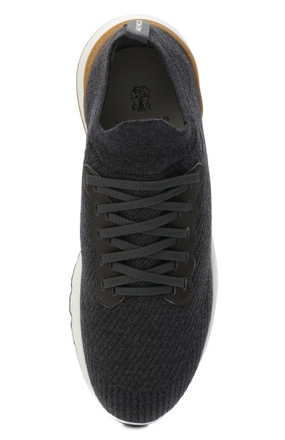 Текстильные кроссовки BRUNELLO CUCINELLI, арт. MZUWLB0259, фото 5