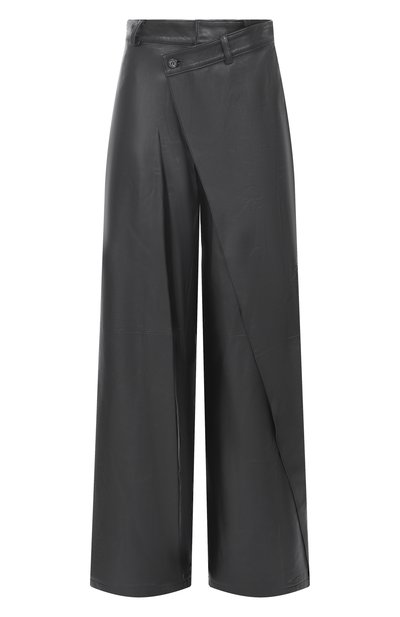 Женские кожаные брюки GIUSEPPE DI MORABITO, арт. 05FW2PA103P 05351