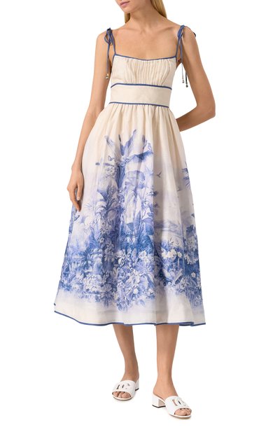 Льняное платье ZIMMERMANN, арт. 1837DRS251, фото 3