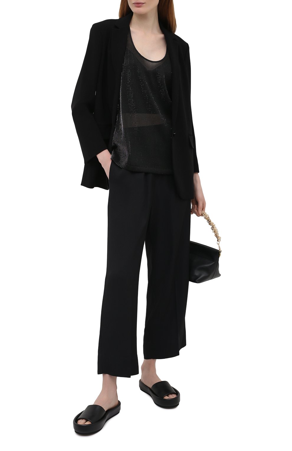 Брюки из вискозы BY MALENE BIRGER, арт. Q69247018/MIZ0NI, фото 2