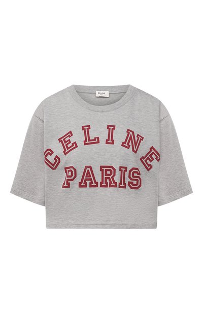 Хлопковая футболка CELINE, арт. 2X743501F, фото 1