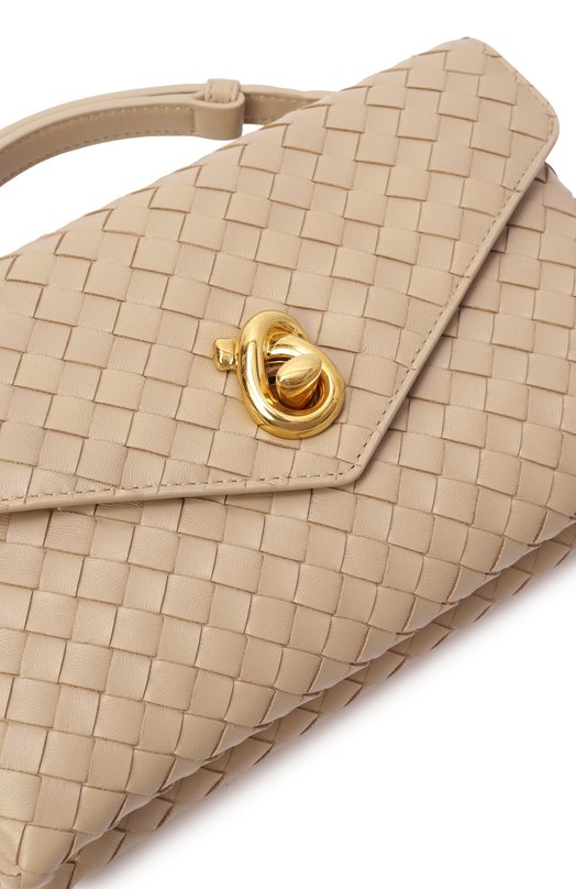 Сумка Knot Lock Bottega Veneta 817191/V08Z0 Бежевый  817191/V08Z0 Фото 3