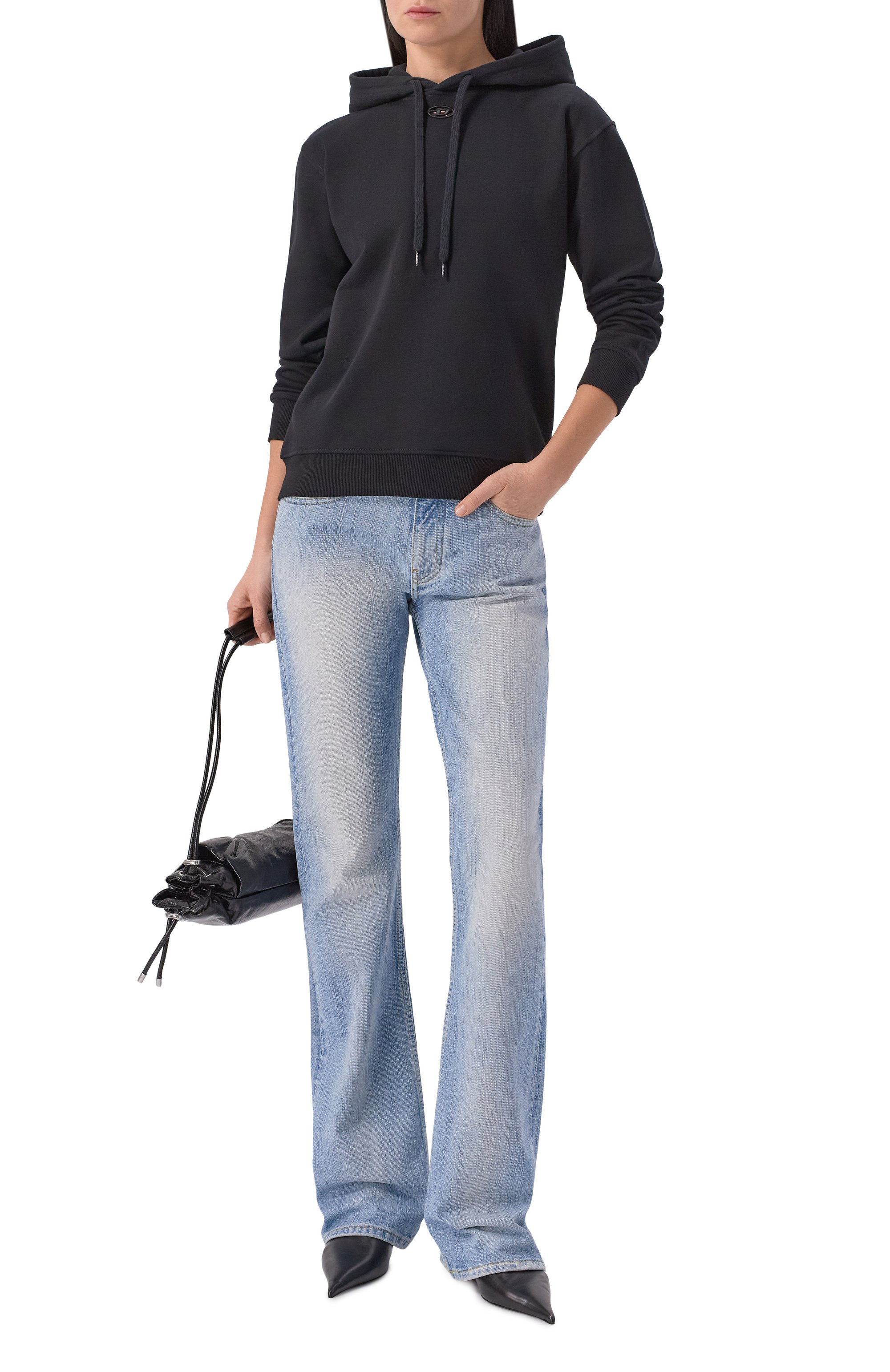 Хлопковое худи DIESEL, арт. A21725/0GSBP, фото 2