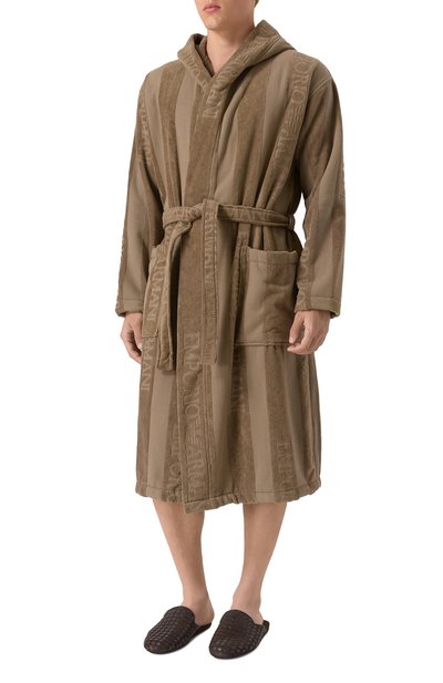 Хлопковый халат EMPORIO ARMANI, арт. EX000015/AF12357, фото 3