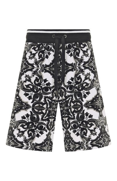 Мужские хлопковые шорты DOLCE & GABBANA, арт. GVUZAT/G7PGR