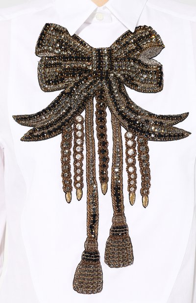 Хлопковая рубашка DOLCE & GABBANA, арт. F5K13Z/FU5K9, фото 5