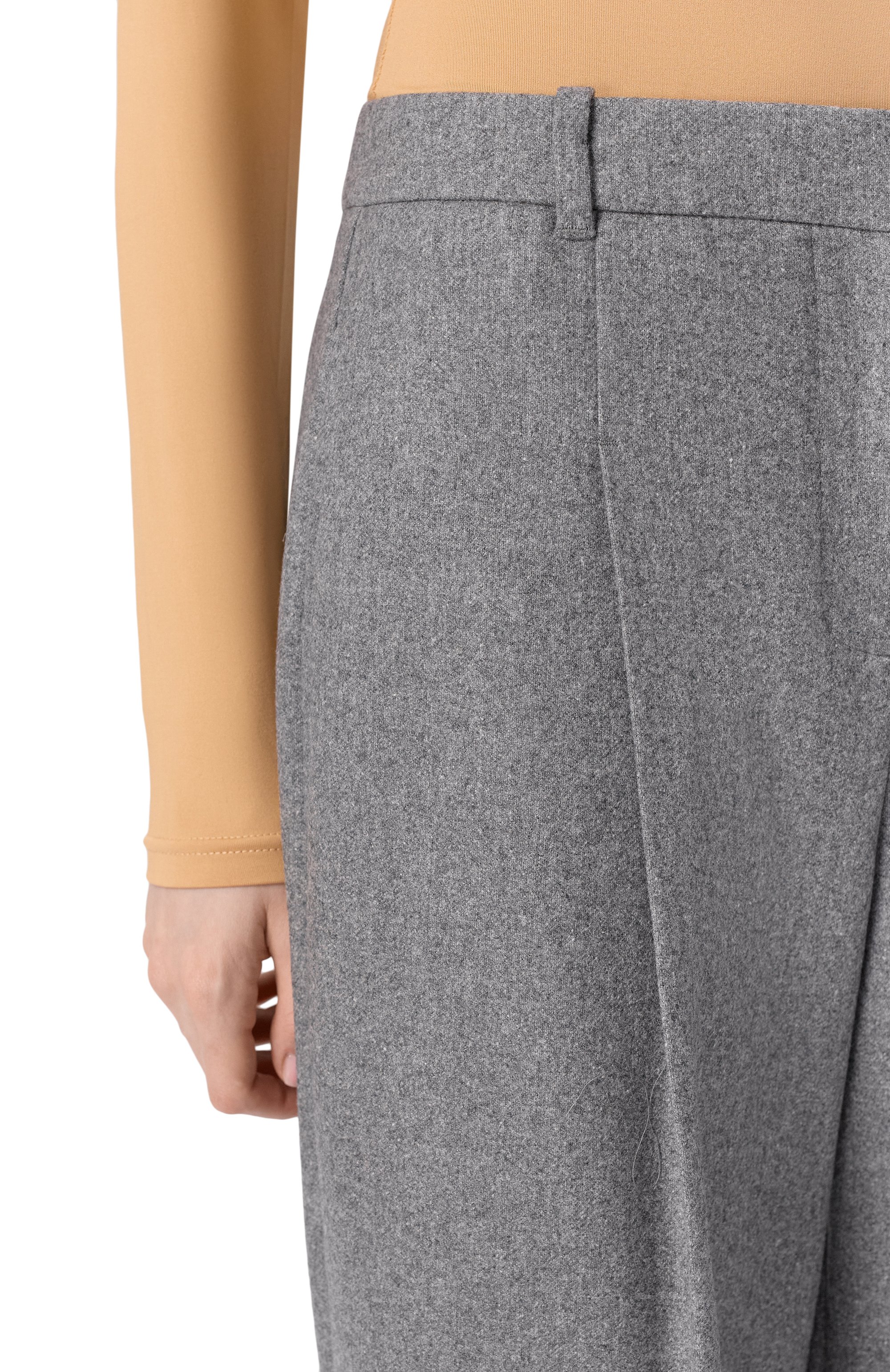 Брюки из шерсти и лиоцелла BOSS, арт. 50548280, фото 5