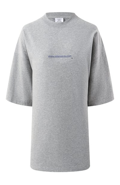 Хлопковая футболка VETEMENTS, арт. UA66TR735G