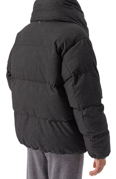 Пуховик HUGO темно-серого цвета по цене 47950 руб., арт. 50547223, фото 4 Пуховик HUGO, арт. 50547223, фото 4