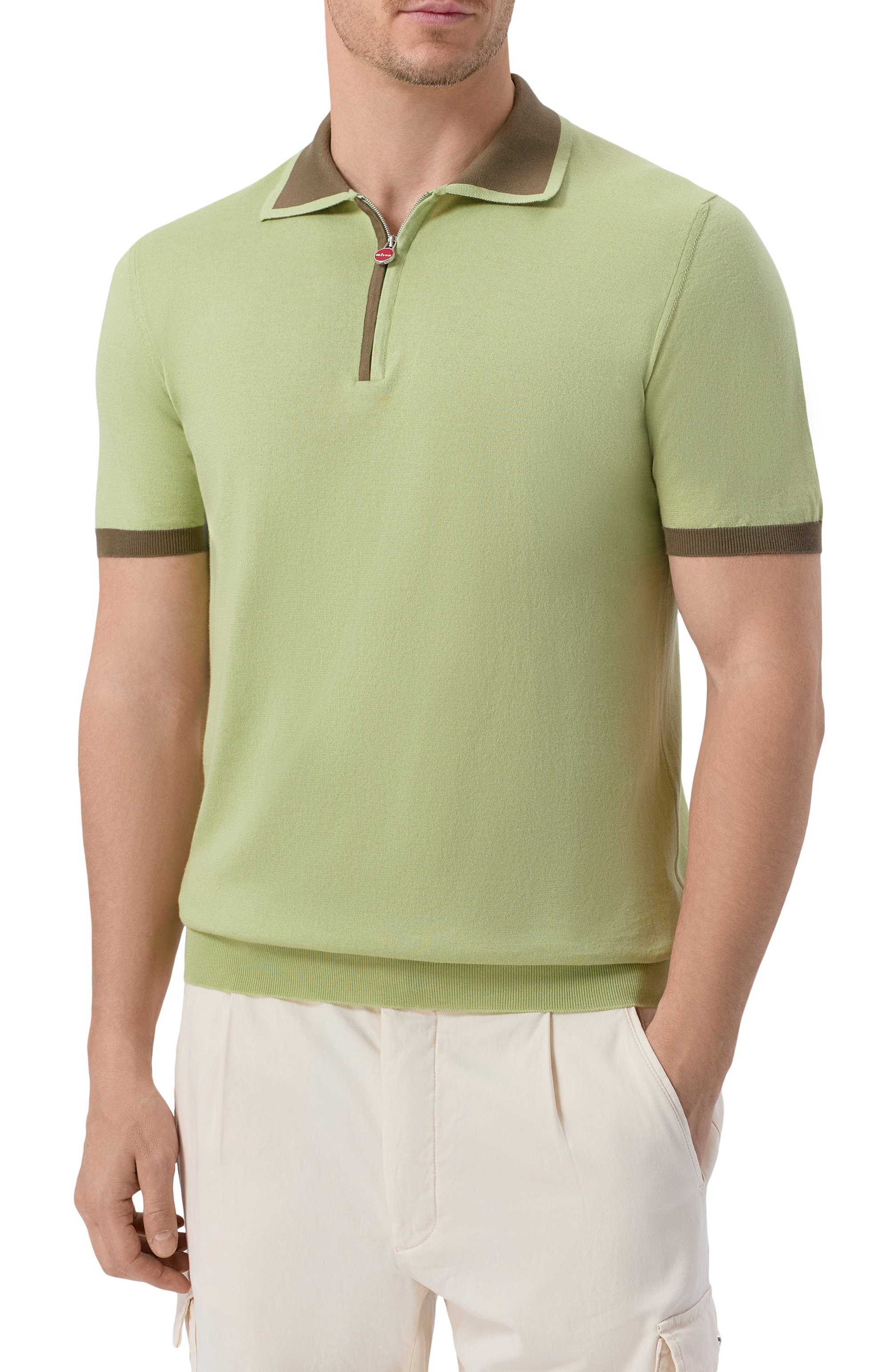 Хлопковое поло KITON, арт. UMK0571, фото 3