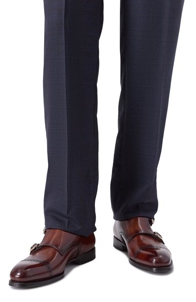 Кожаные монки W.GIBBS, арт. 7078008/FRENCH DEC0, фо�то 3