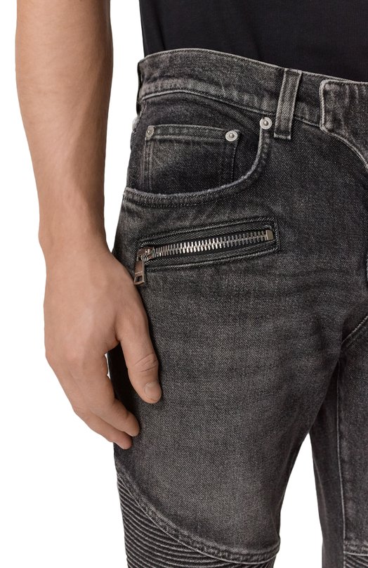 Джинсы Balmain FH1MG115/DF82 Серый  FH1MG115/DF82 Фото 5