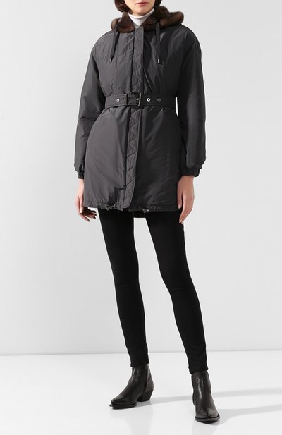 Куртка с меховой подкла дкой BRUNELLO CUCINELLI, арт. M0PVI9447, фото 2