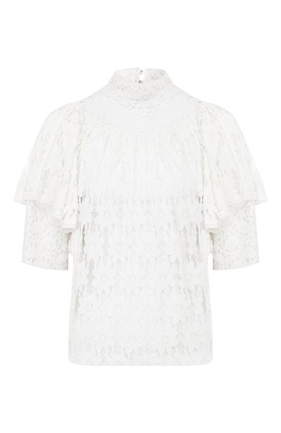 Женская хлопковая блузка ISABEL MARANT ETOILE, арт. HT1505-19A039E/VETEA