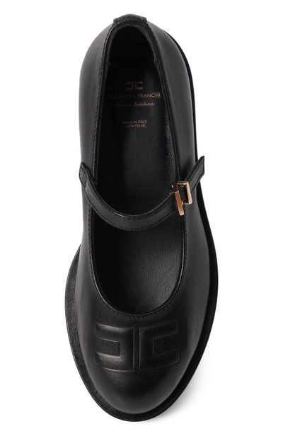 Кожаные туфли ELISABETTA FRANCHI LA MIA BAMBINA, арт. F4A3-E0632-1251999-_001, фото 4