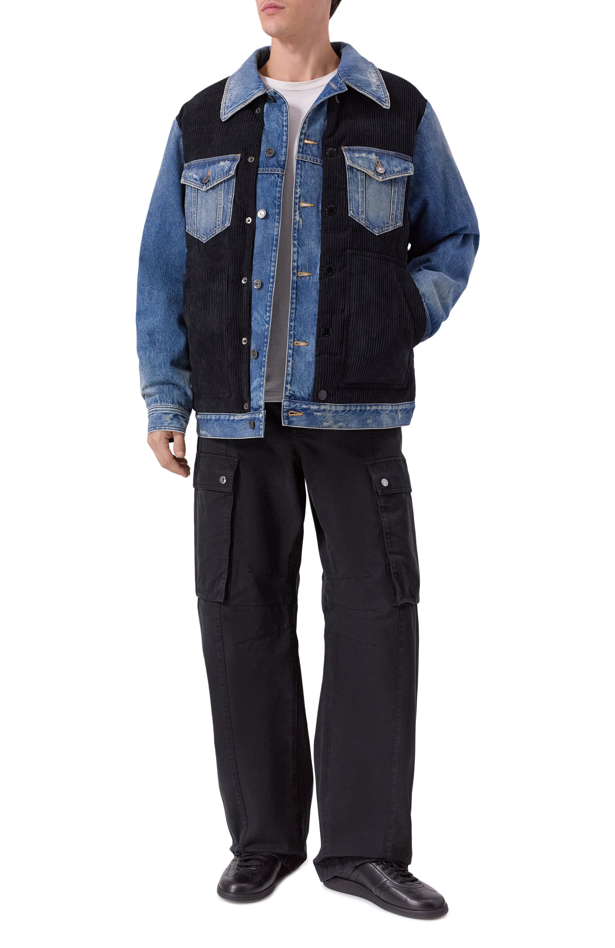 Комбинированная куртка DOLCE & GABBANA, арт. G9BTMD/GJ699, фото 2