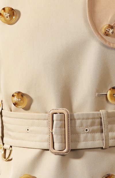 Хлопковый тренч herne BURBERRY бежевого цвета по цене 284000 руб., арт. 8018680, фото 5 Хлопковый тренч herne BURBERRY, арт. 8018680, фото 5