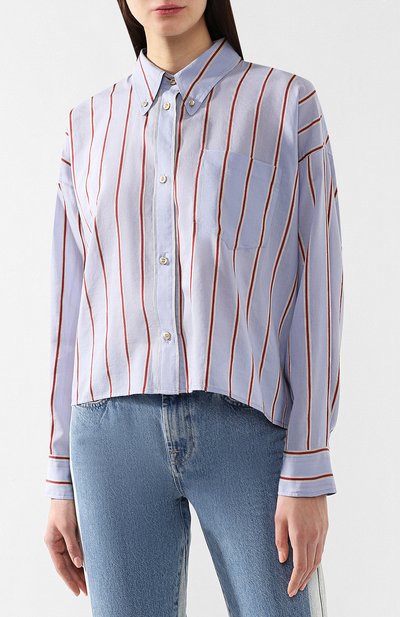 Рубашка в полоску ISABEL MARANT ETOILE, арт. CH0331-19P021E/YCA0, фото 3