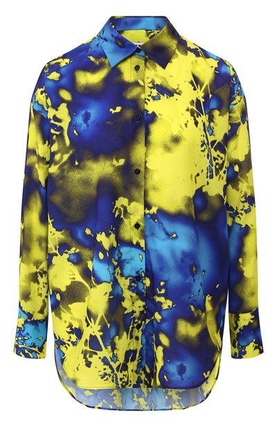 Женская рубашка с принтом MSGM, арт. 2642MDE121 195359
