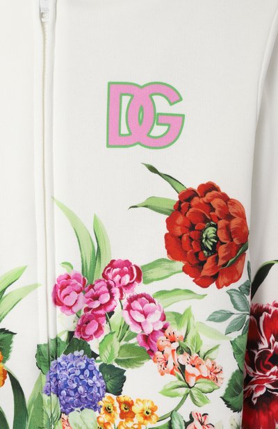 Хлопковая толстовка DOLCE & GABBANA, арт. L5JWAU/II7GX/8-14, фото 3