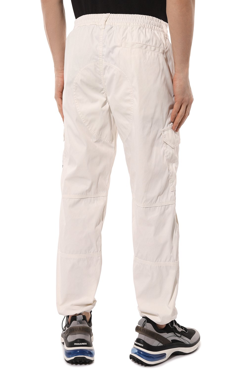 Джоггеры 44 LABEL GROUP белого цвета по цене 49750 руб., арт. B0030124/FA166/001, фото 4 Джоггеры 44 LABEL GROUP, арт. B0030124/FA166/001, фото 4