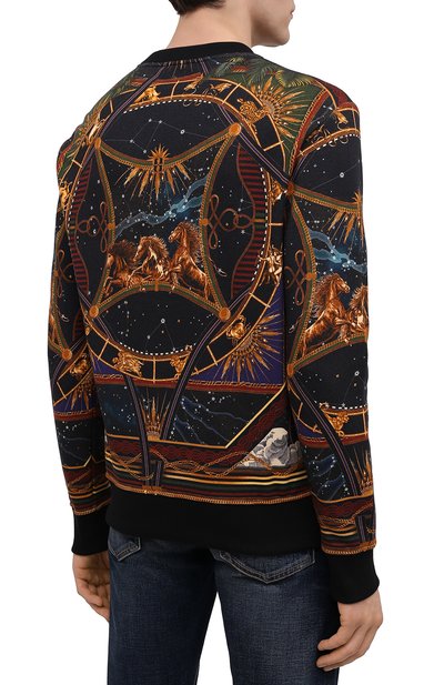 Хлопковый свитшот BALMAIN, арт. UH03277/I351, фото 4