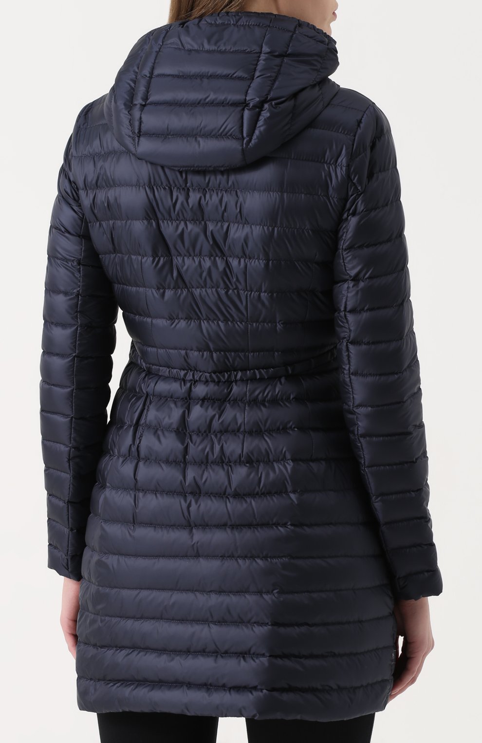 Стеганый приталенный пуховик с капюшоном MONCLER, арт. C1-093-49312-99-53048, фото 4