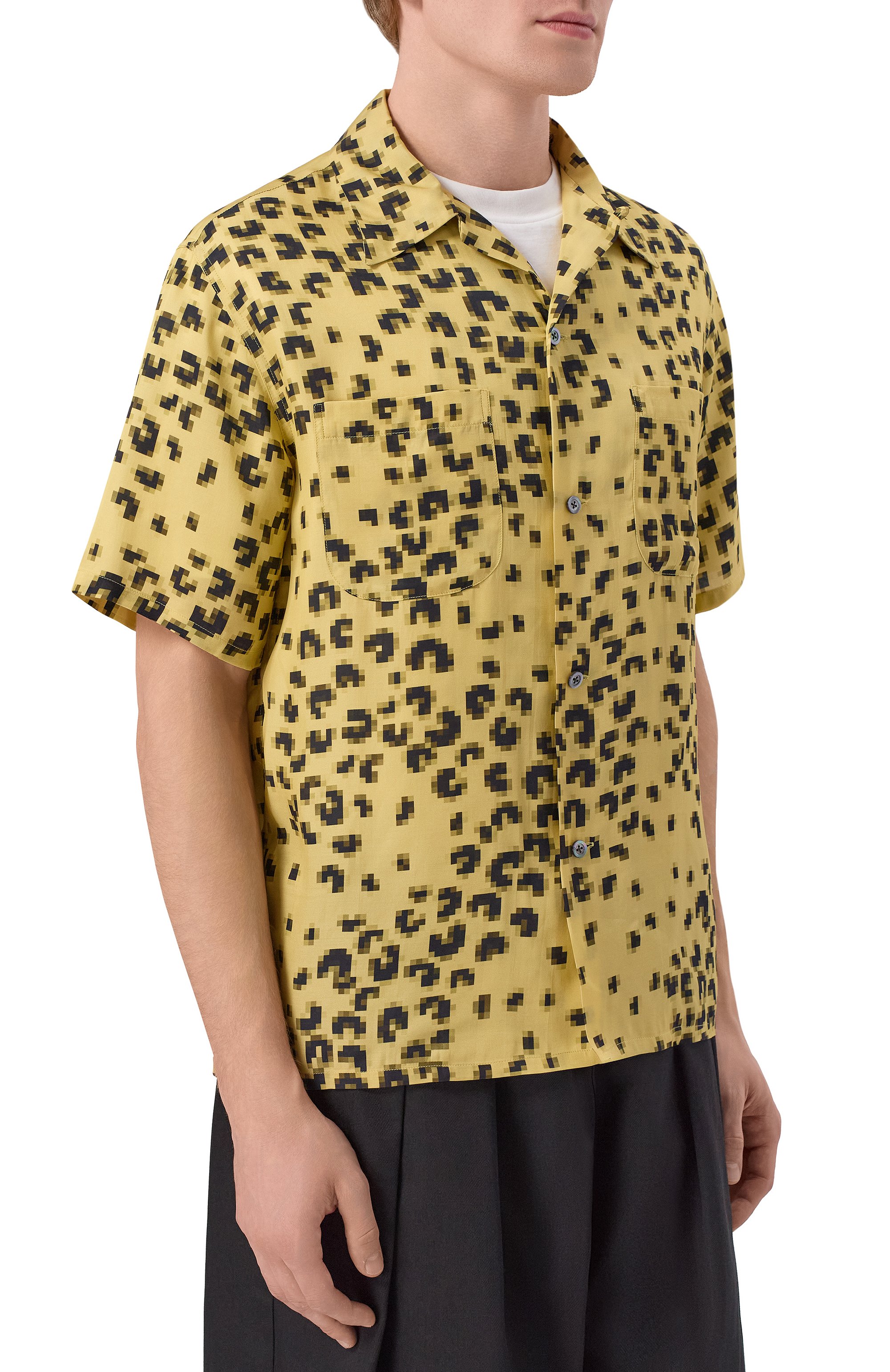 Рубашка из вискозы MAISON MARGIELA, арт. S50DR0013/M35766, фото 3