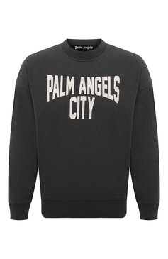 Хлопковый свитшот PALM ANGELS, арт. PMBA074R24FLE012, фото 1