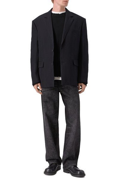 Мужские кожаные дерби MM6, арт. SH1WQ0007/P7431