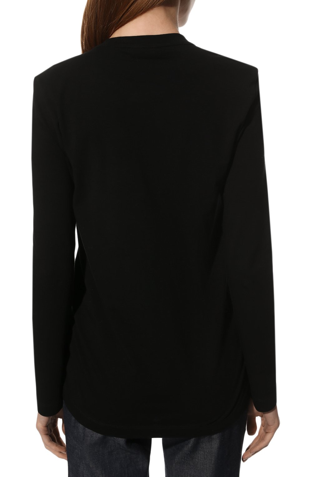 Хлопковый лонгслив BRUNELLO CUCINELLI, арт. M0T18BB310, фото 4