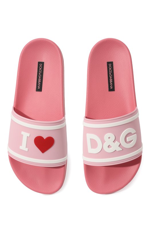 Шлепанцы Saint Barth Dolce & Gabbana CW2081/A0235 Розовый  CW2081/A0235 Фото 6