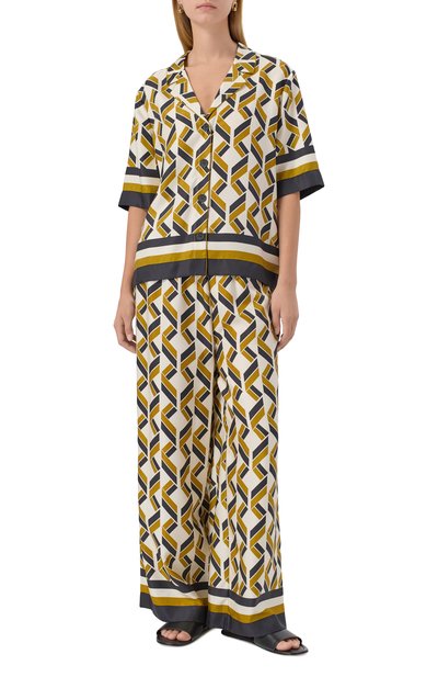 Шелковые брюки ERES, арт. 232537, фото 2