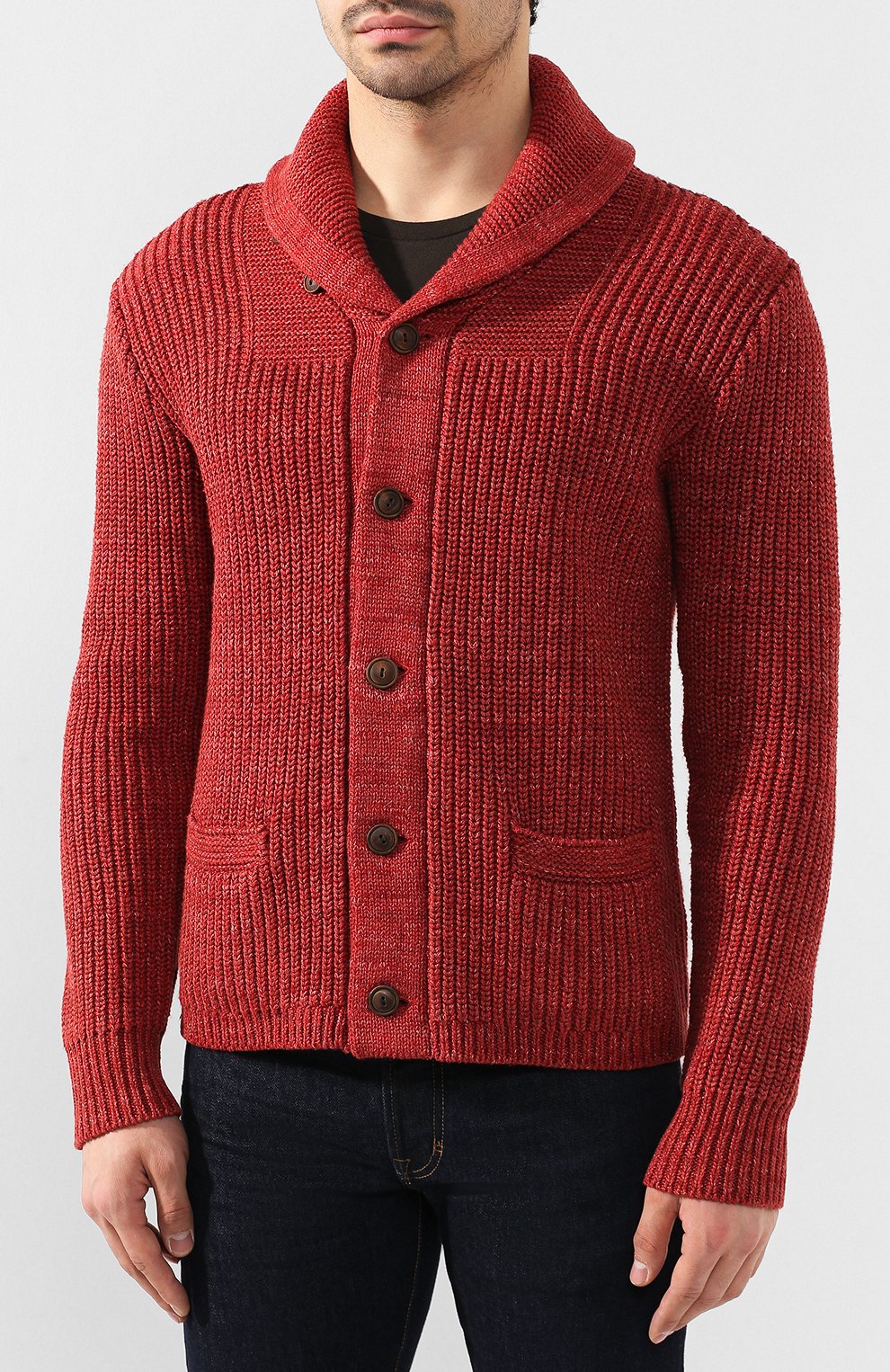 Хлопковый кардиган RALPH LAUREN, арт. 782775604, фото 3