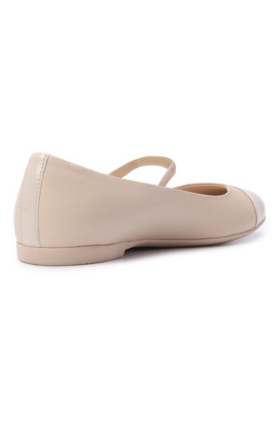 Кожаные балетки EMPORIO ARMANI, арт. XXD022/XCC80, фото 3
