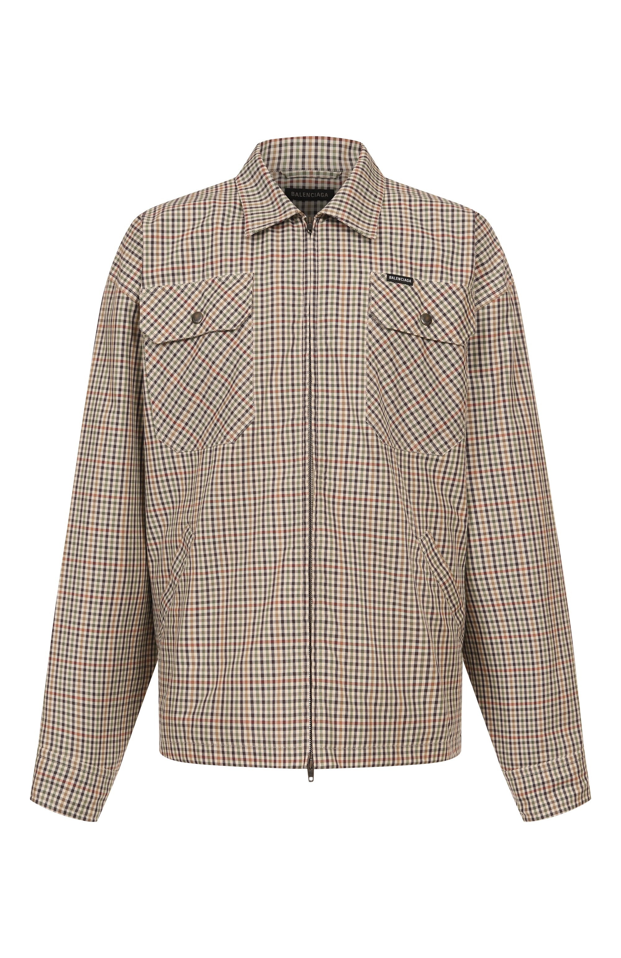 Хлопковая куртка-рубашка BALENCIAGA, арт. 839191/TSM20, фото 1