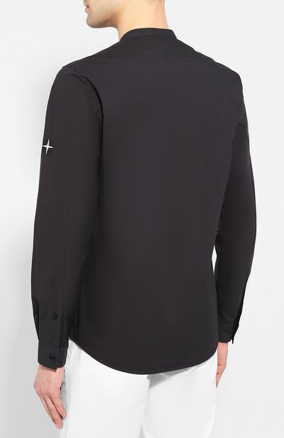 Хлопковая рубашка  STONE ISLAND, арт. 701511310, фото 4