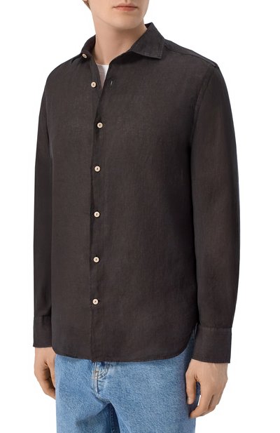 Льняная рубашка MC2 SAINT BARTH, арт. PAMP001-01137L/PAMPL0NA, фото 3