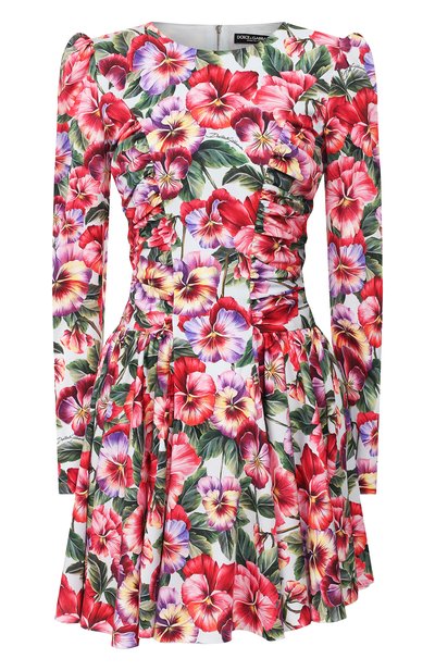Женское шелковое платье DOLCE & GABBANA, арт. F6I0TT/FSAZX