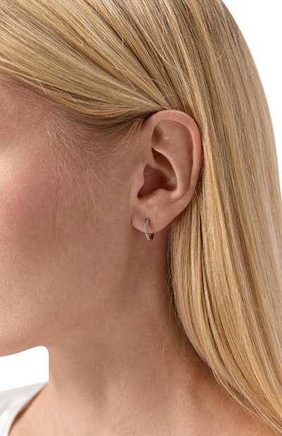 Серьги с белым топазом MOONKA, арт. ec-cer-r, фото 2