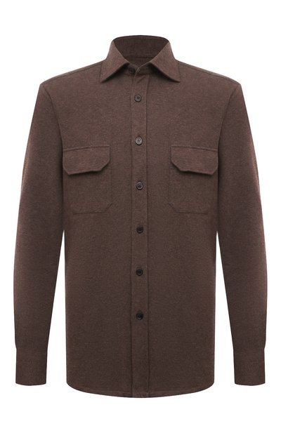 Мужская рубашка из хлопка и кашемира STEFANO RICCI, арт. CJ007117/TE2602