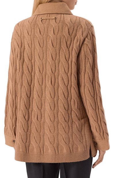 Шерстяное полупальто MAX MARA, арт. TACC0, фото 4