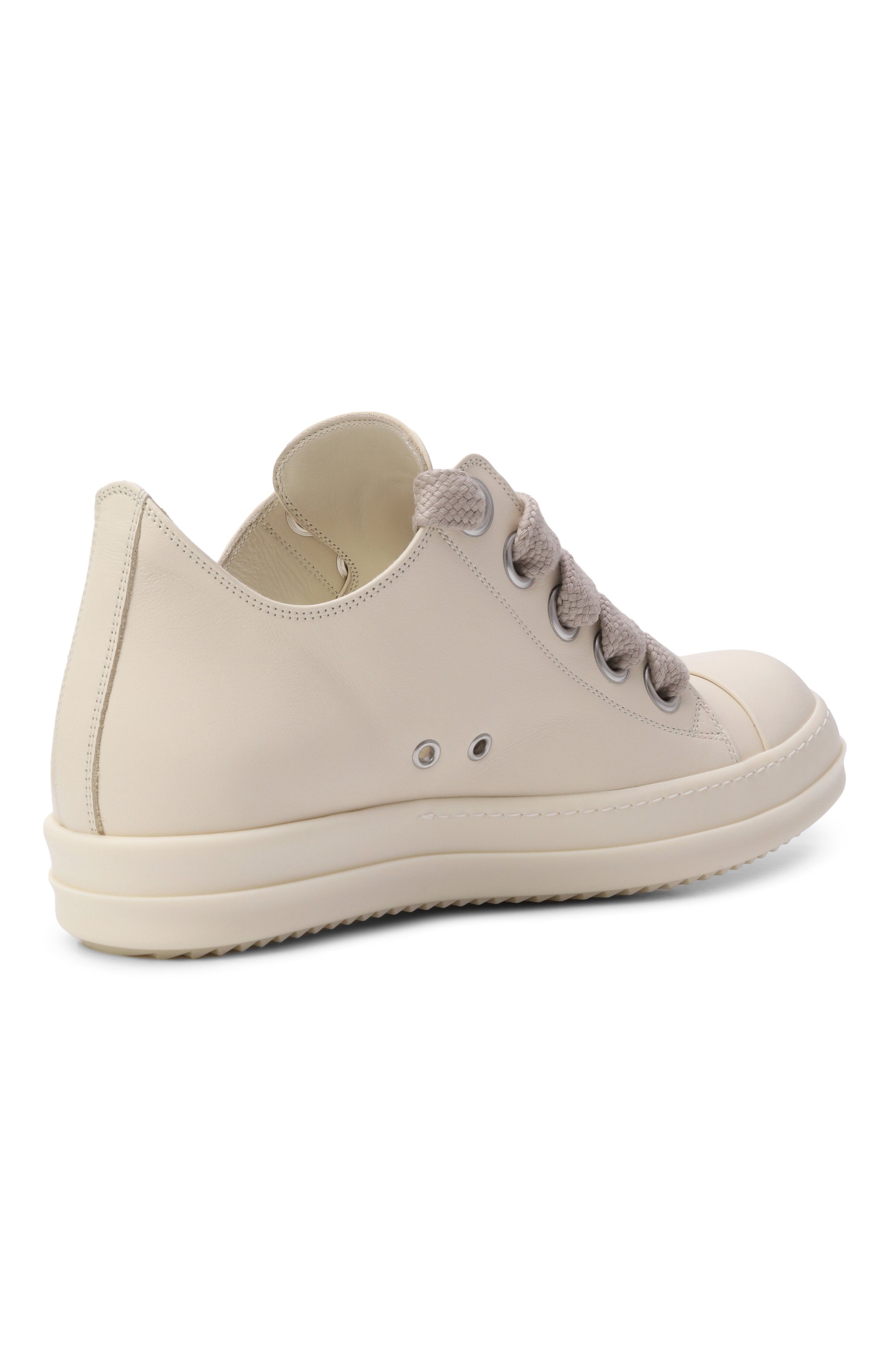 Кожаные кеды jumbolace RICK OWENS, арт. RU01F2893/LC0W2, фото 4