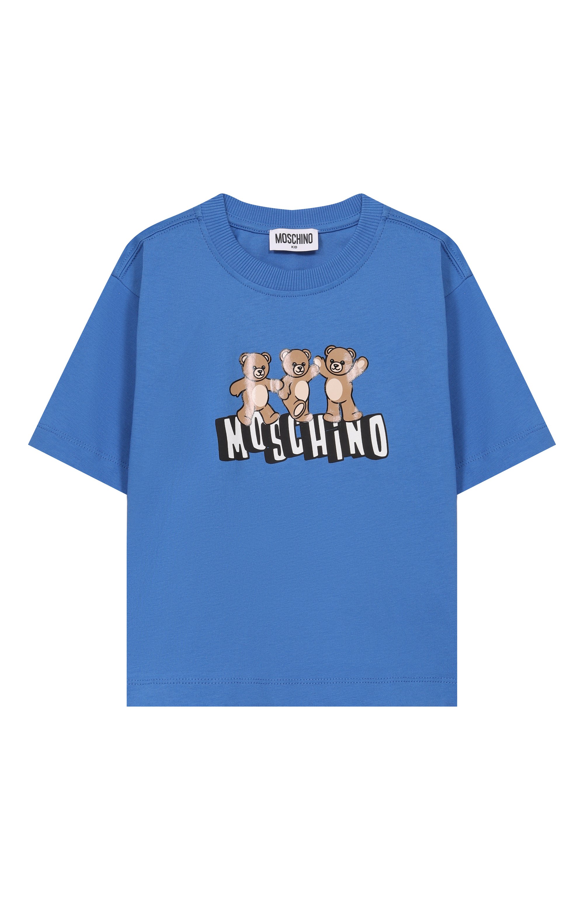 Хлопковая футболка MOSCHINO, арт. HUM05P/LAA23, фото 1