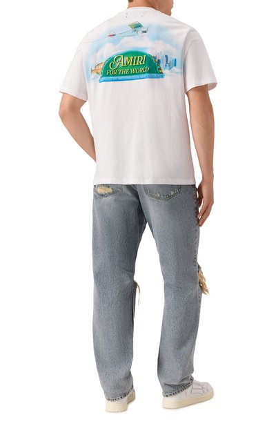 Хлопковая футболка AMIRI, арт. AMJYTE1220, фото 2